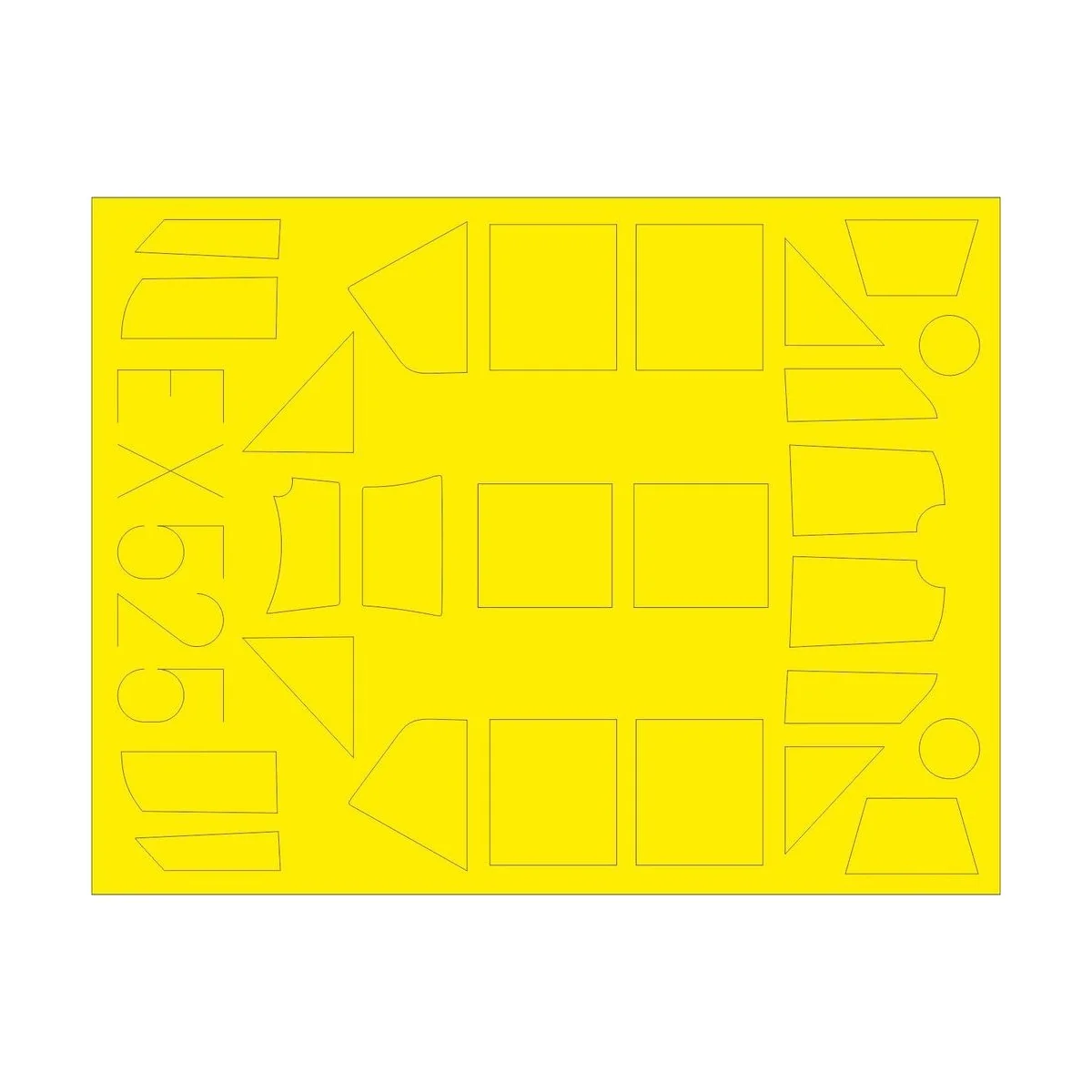 Bf 109G-6 classic canopy for Eduard, 1/48 - Eduard Accessories EX525