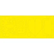 MiG-21MF w/canopy seal for Eduard, 1/48 - Eduard Accessories EX526