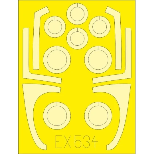 F/A-18C for Kinetic - Eduard Accessories EX534
