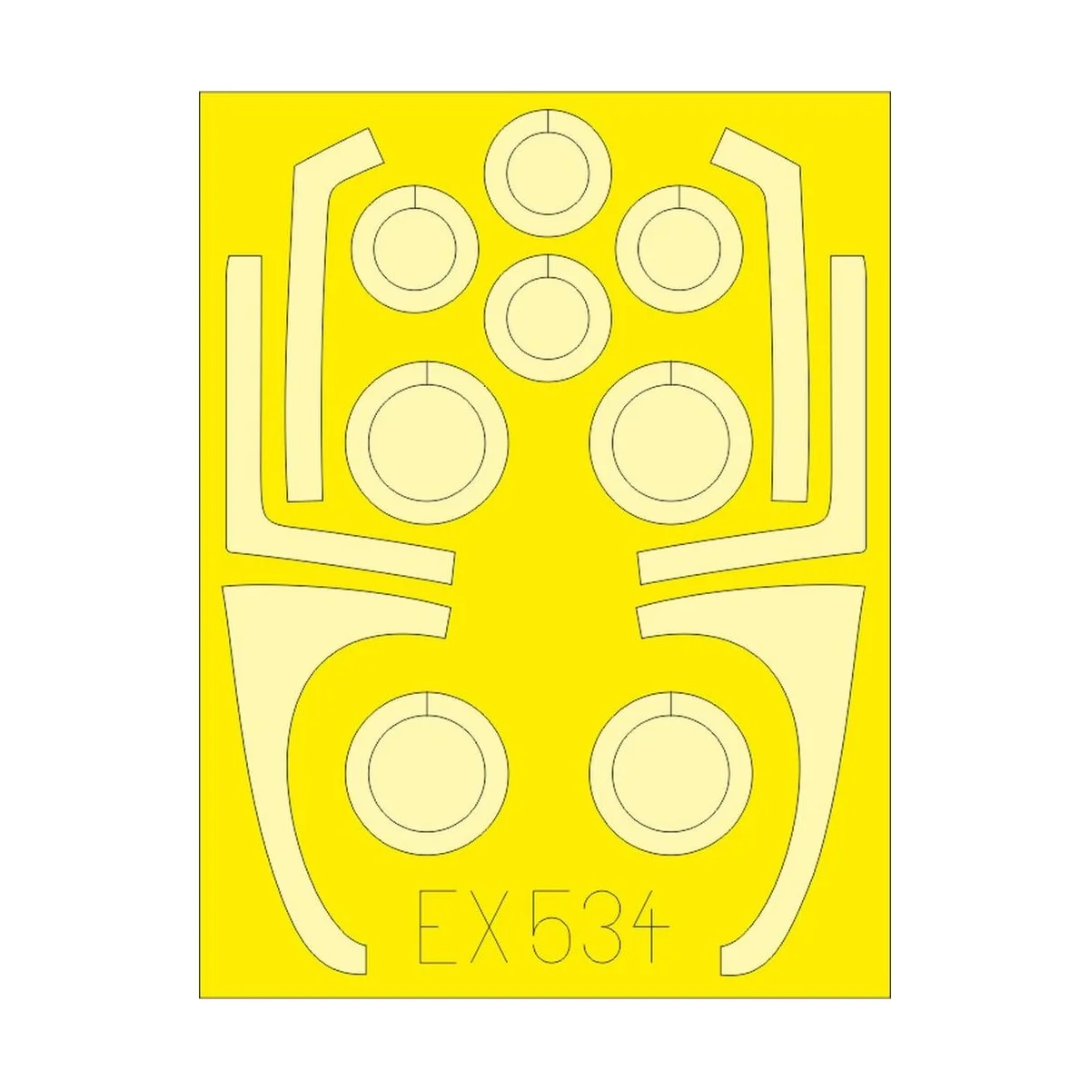 F/A-18C for Kinetic - Eduard Accessories EX534