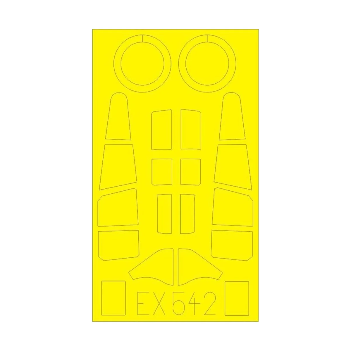 P-40C for Bronco, 1/48 - Eduard Accessories EX542