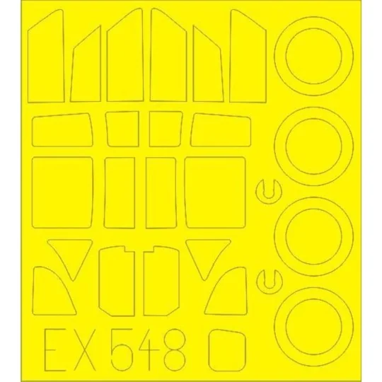 Ki-61-Id for Tamiya - Eduard Accessories EX548