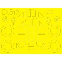 Bf 109F-2 for Eduard, 1/48 - Eduard Accessories EX549