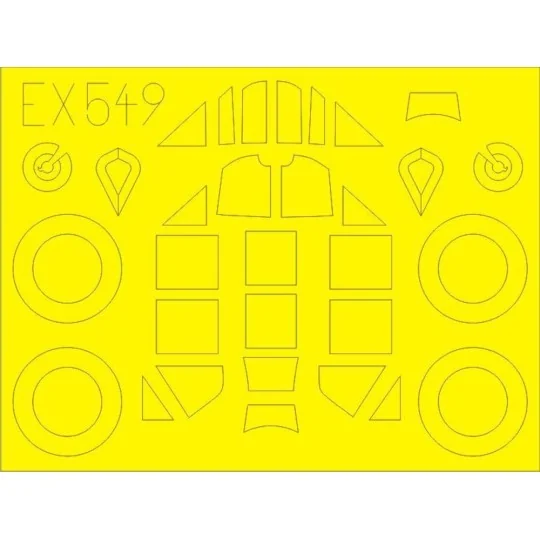 Bf 109F-2 for Eduard, 1/48 - Eduard Accessories EX549