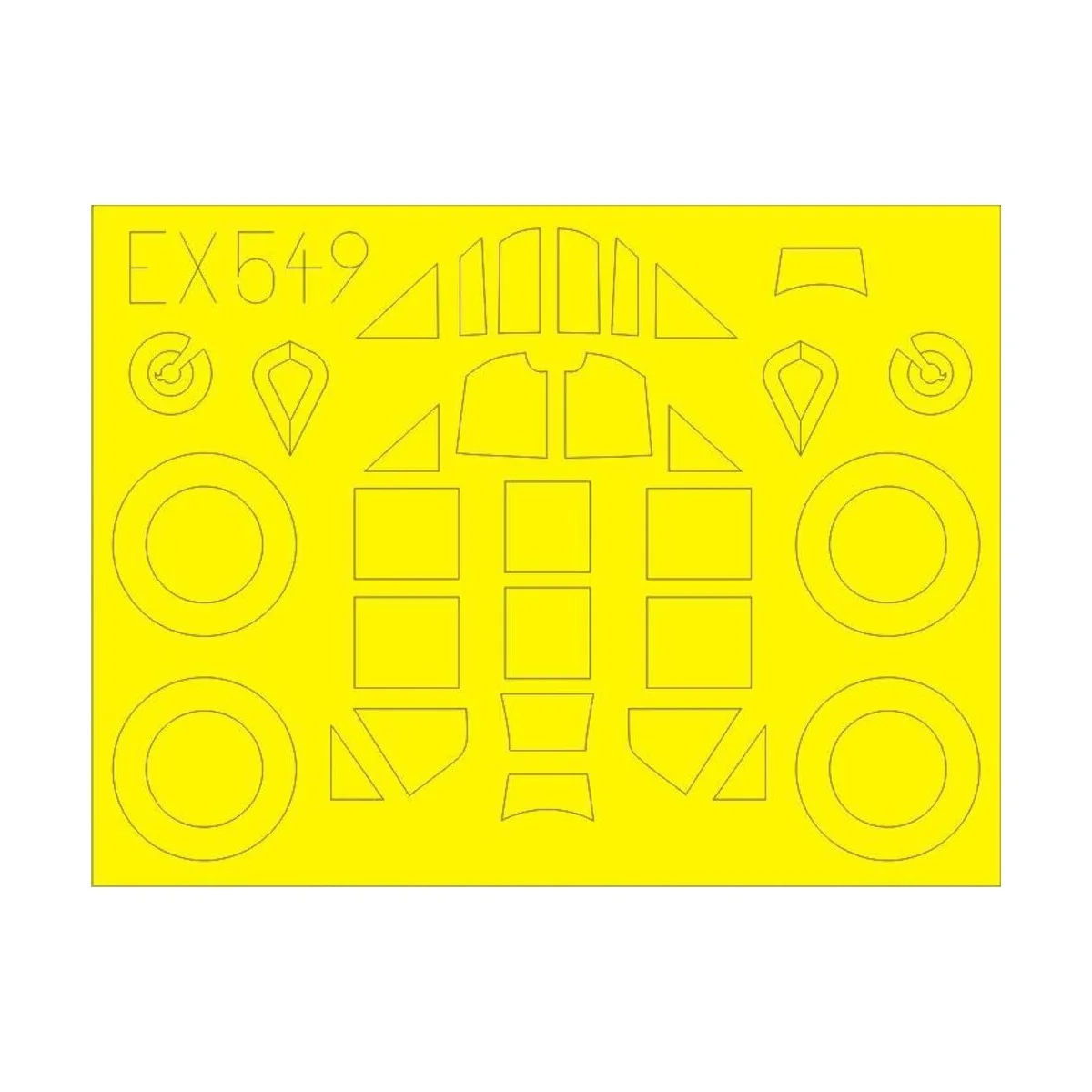 Bf 109F-2 for Eduard, 1/48 - Eduard Accessories EX549