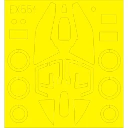 Su-17 M3/M4 for Kitty Hawk, 1/48 - Eduard Accessories EX551
