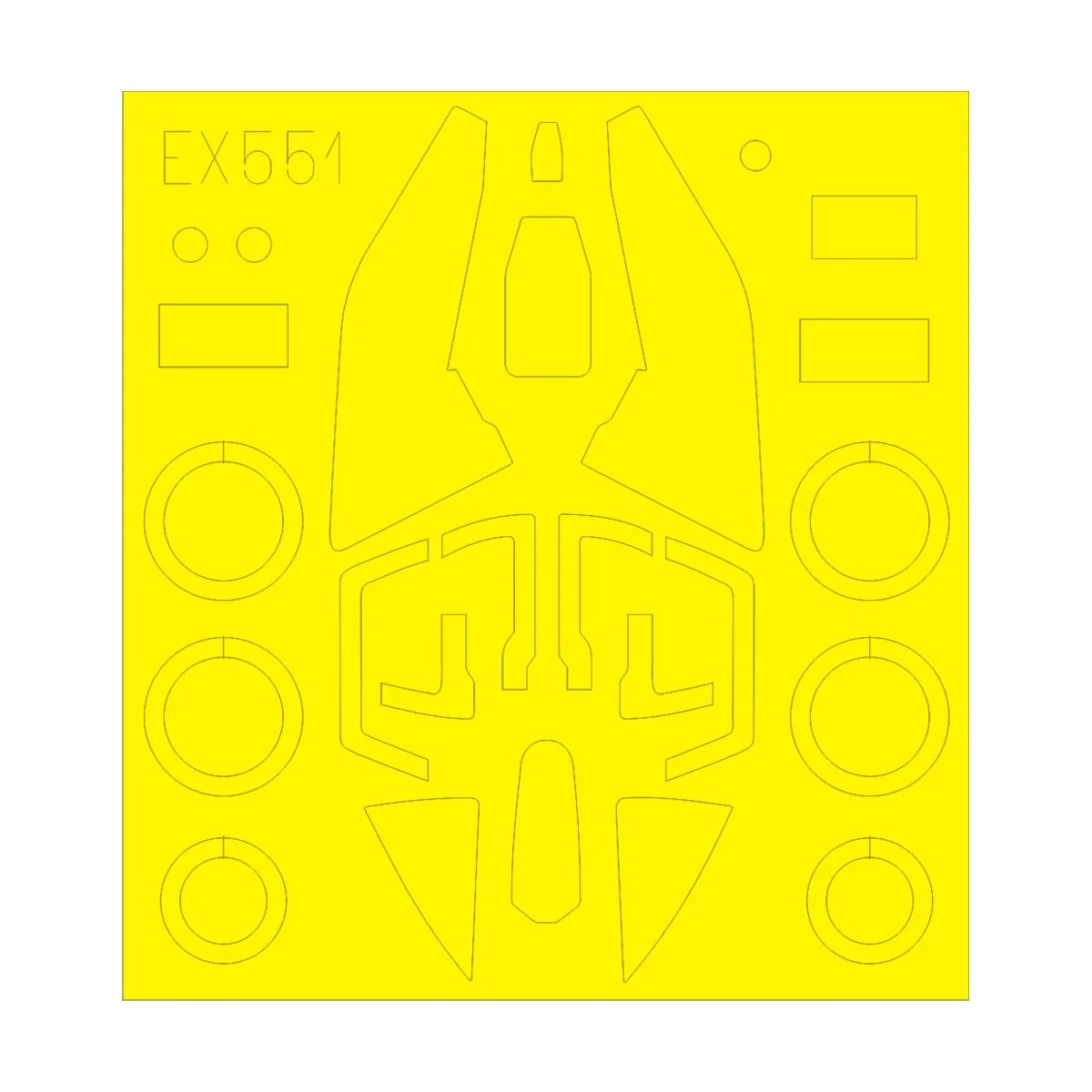 Su-17 M3/M4 for Kitty Hawk - Eduard Accessories EX551