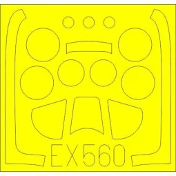 P-51D for Airfix, 1/48 - Eduard Accessories EX560