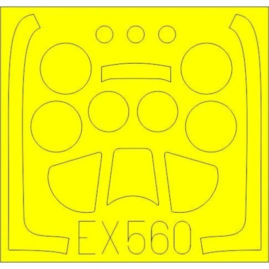 P-51D for Airfix, 1/48 - Eduard Accessories EX560