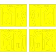 B-17G antiglare panels(BO & DL productio for Revell/Monogram - Edua...