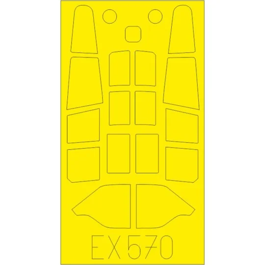 Tomahawk Mk.II for Airfix - Eduard Accessories EX570