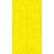 Tomahawk Mk.II for Airfix - Eduard Accessories EX570