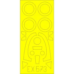 Sea Fury FB.11 for Airfix, 1/48 - Eduard Accessories EX573