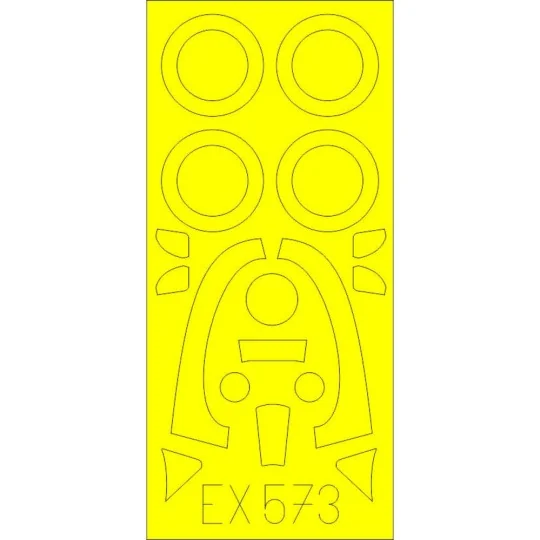 Sea Fury FB.11 for Airfix, 1/48 - Eduard Accessories EX573