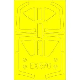 Harrier T.2/T.4/T.8 for Kinetic - Eduard Accessories EX576