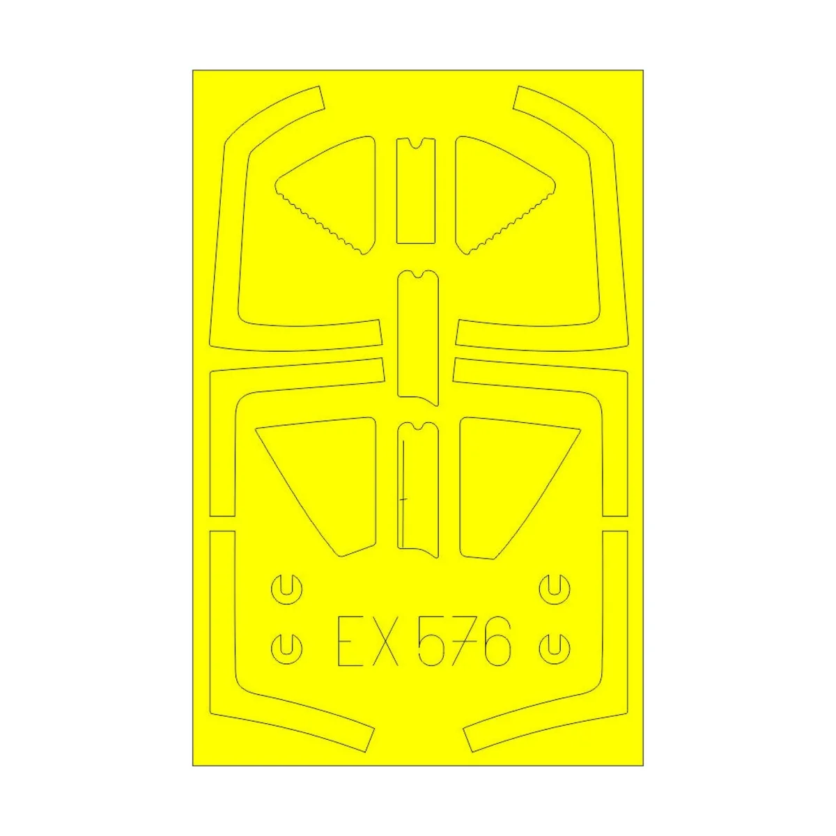 Harrier T.2/T.4/T.8 for Kinetic, 1/48 - Eduard Accessories EX576