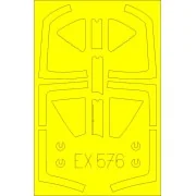 Harrier T.2/T.4/T.8 for Kinetic, 1/48 - Eduard Accessories EX576