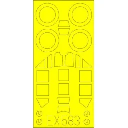 Bf 109G-6 for Tamiya, 1/48 - Eduard Accessories EX583