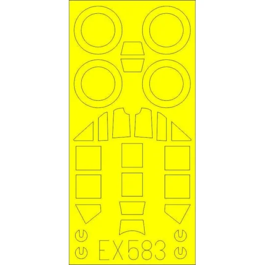 Bf 109G-6 for Tamiya, 1/48 - Eduard Accessories EX583