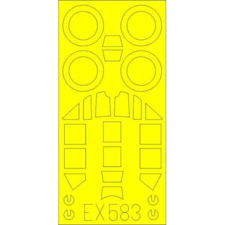 Bf 109G-6 for Tamiya, 1/48 - Eduard Accessories EX583
