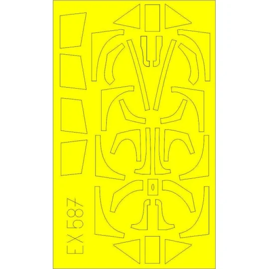 Fw 190A TFace for Eduard, 1/48 - Eduard Accessories EX587