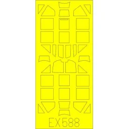 Bf 109F TFace for Eduard, 1/48 - Eduard Accessories EX588