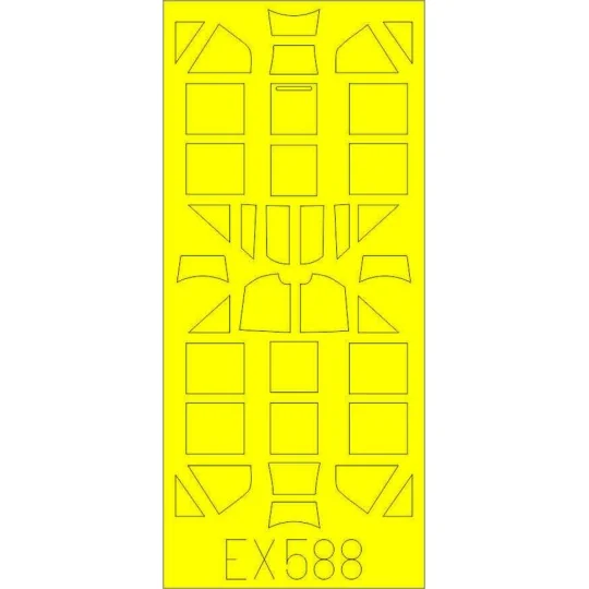 Bf 109F TFace for Eduard - Eduard Accessories EX588