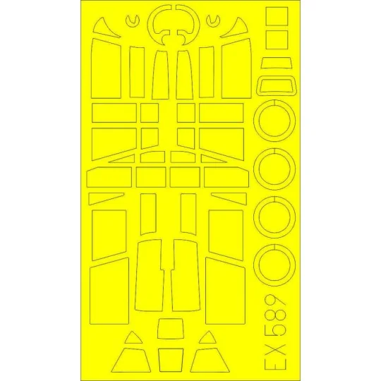 Ju 87B-2/R2 for Airfix, 1/48 - Eduard Accessories EX589