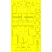 Ju 87B-2/R2 for Airfix - Eduard Accessories EX589