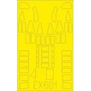 Defiant NF.I for Airfix, 1/48 - Eduard Accessories EX601