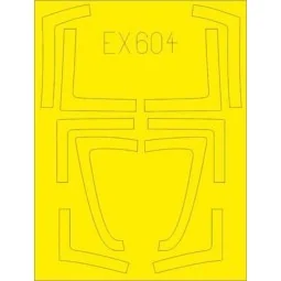 F/A-18B/D for Kinetic, 1/48 - Eduard Accessories EX604