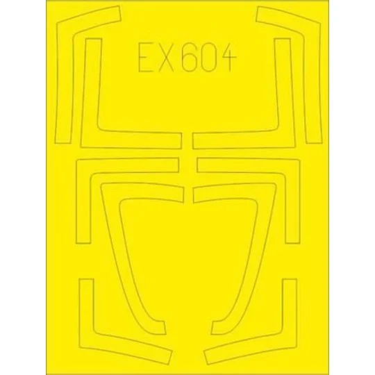 F/A-18B/D for Kinetic, 1/48 - Eduard Accessories EX604