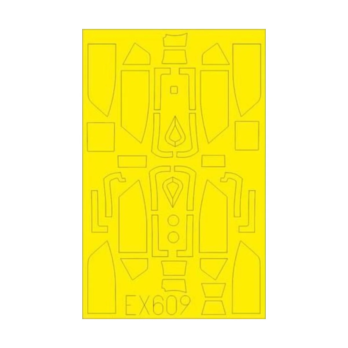 Bf 109G-10 TFace for Eduard, 1/48 - Eduard Accessories EX609