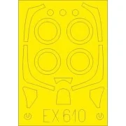 Spitfire F.Mk.22/24 for Airfix, 1/48 - Eduard Accessories EX610