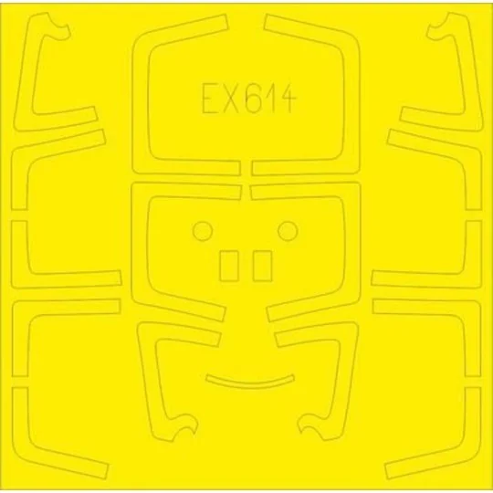 Su-27UB TFace for Hobby Boss, 1/48 - Eduard Accessories EX614 Su-27UB TFace for Hobby Boss, 1/48 - Eduard Accessories EX614
