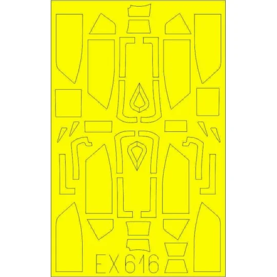 Bf 109G-14 TFace for Eduard, 1/48 - Eduard Accessories EX616 Bf 109G-14 TFace for Eduard, 1/48 - Eduard Accessories EX616