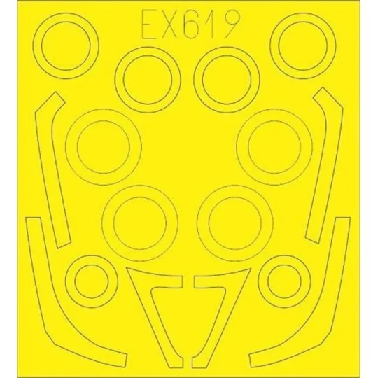 F-16C/N for Tamiya, 1/48 - Eduard Accessories EX619 F-16C/N for Tamiya, 1/48 - Eduard Accessories EX619