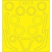 F-16C/N for Tamiya, 1/48 - Eduard Accessories EX619 F-16C/N for Tamiya, 1/48 - Eduard Accessories EX619