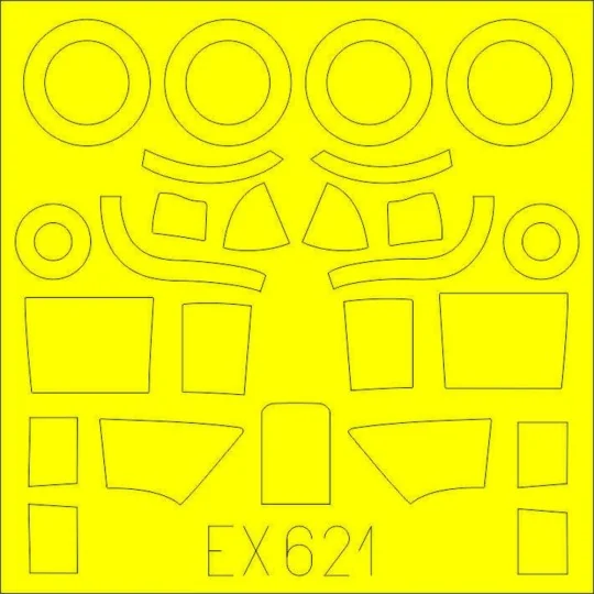 Beaufighter TF.X for Revell - Eduard Accessories EX621