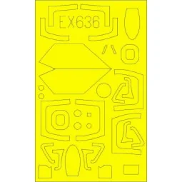 MiG-21MF TFace for Eduard, 1/48 - Eduard Accessories EX636