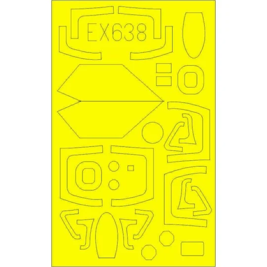 MiG-21PFM TFace for Eduard, 1/48 - Eduard Accessories EX638