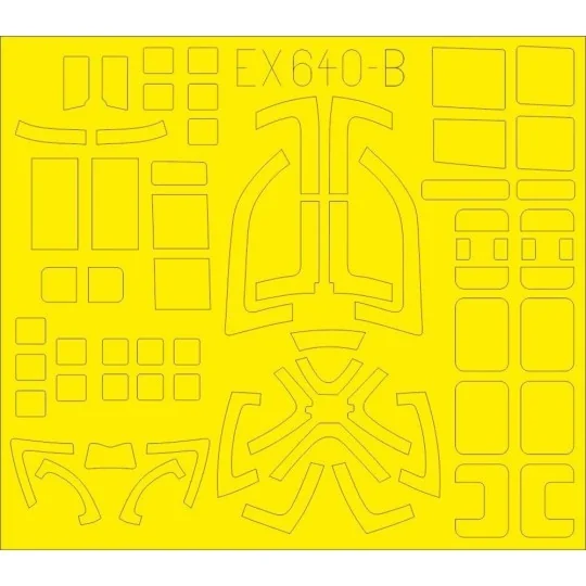 He 111H-16 for ICM - Eduard Accessories EX640