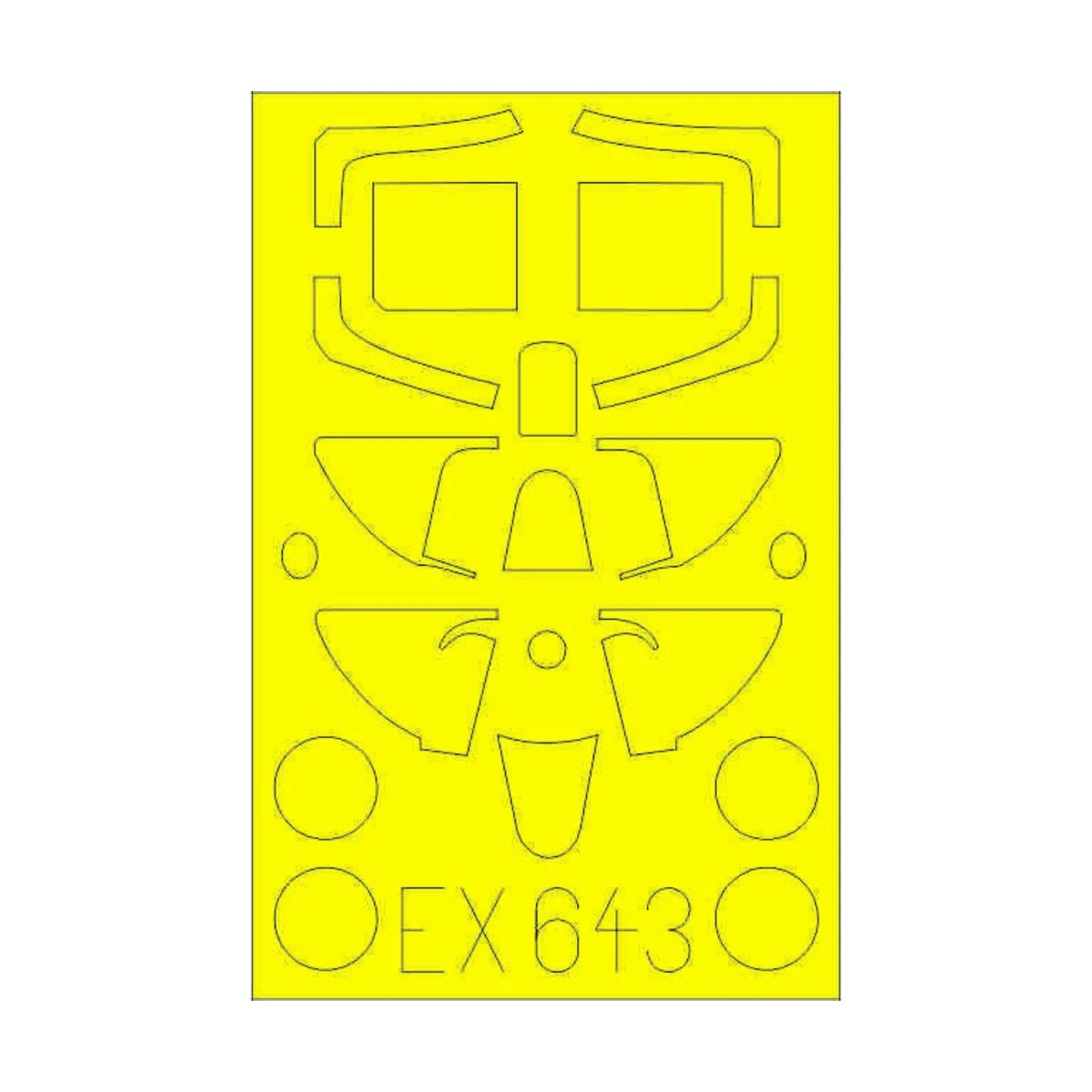 Spitfire Mk.I for Tamiya, 1/48 - Eduard Accessories EX643