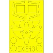 Spitfire Mk.I for Tamiya, 1/48 - Eduard Accessories EX643