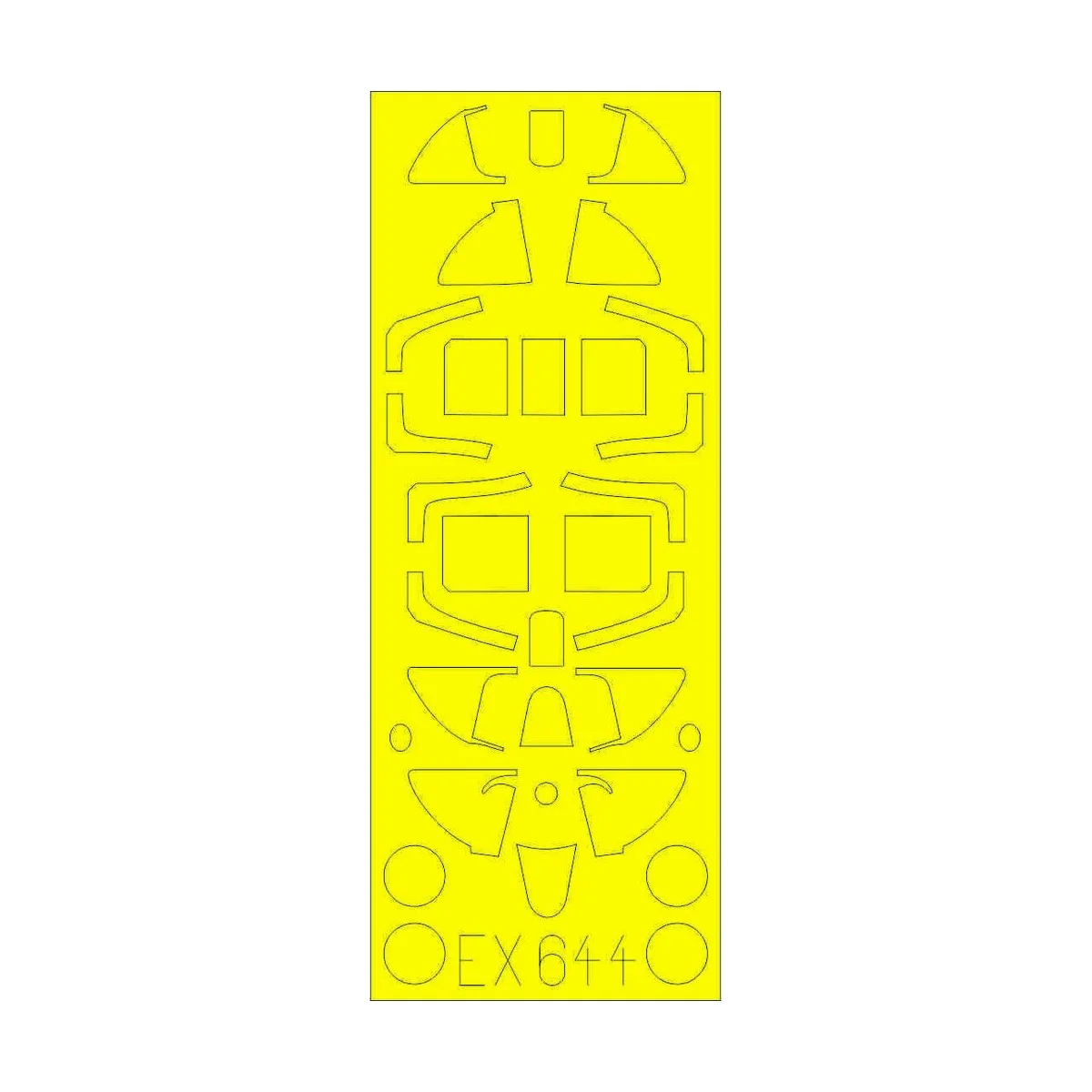 Spitfire Mk.I TFace for Tamiya - Eduard Accessories EX644