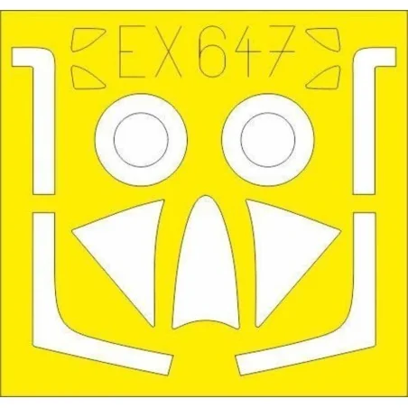 Hunter F.6 for Airfix, 1/48 - Eduard Accessories EX647