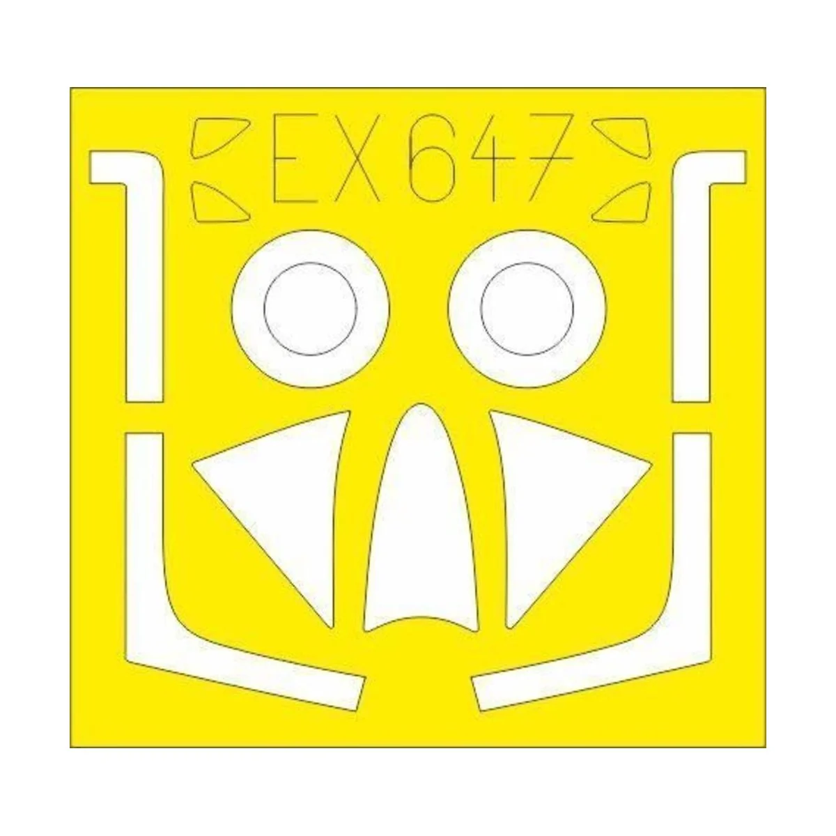 Hunter F.6 for Airfix, 1/48 - Eduard Accessories EX647