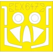 Hunter F.6 for Airfix - Eduard Accessories EX647