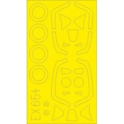 Spitfire FR Mk.XIV TFace for Airfix, 1/48 - Eduard Accessories EX654