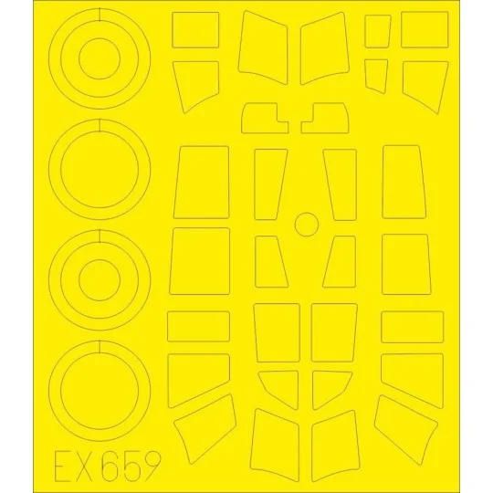 Do 217N-1 for ICM, 1/48 - Eduard Accessories EX659 Do 217N-1 for ICM, 1/48 - Eduard Accessories EX659